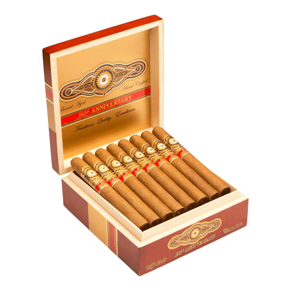 Perdomo 20th Anniversary Connecticut Corona Grande Cigars